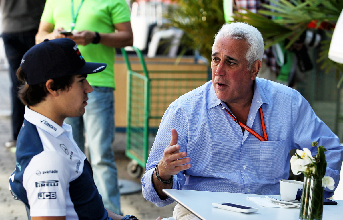 Lance and Lawrence Stroll during his Williams time. Brazil November 2017