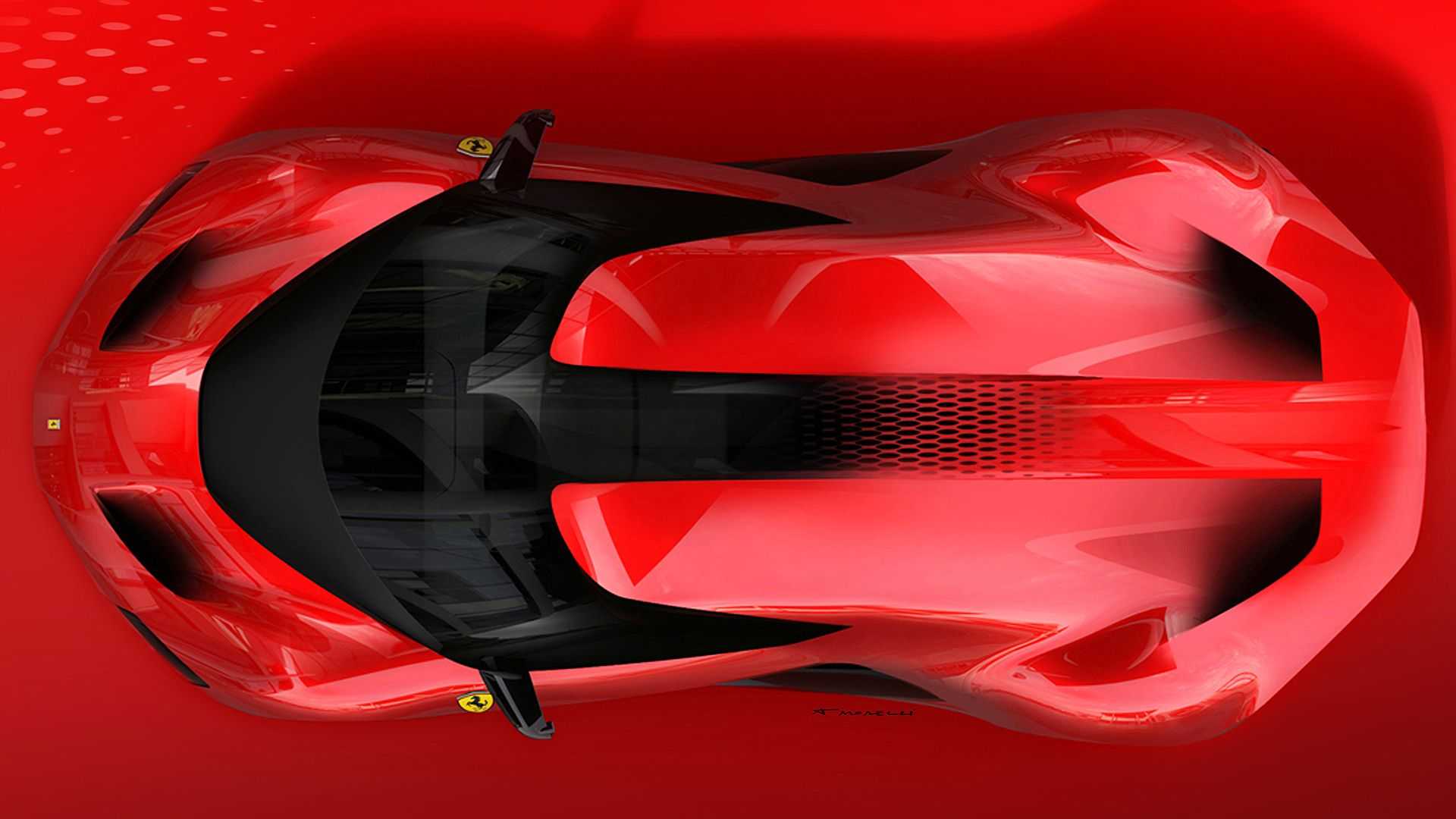 Ferrari F8 Tributo Sans Lunette Arrière 2022 SP48 Unica 11