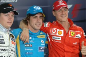 Alonso says Schumacher 'one step ahead' of Hamilton