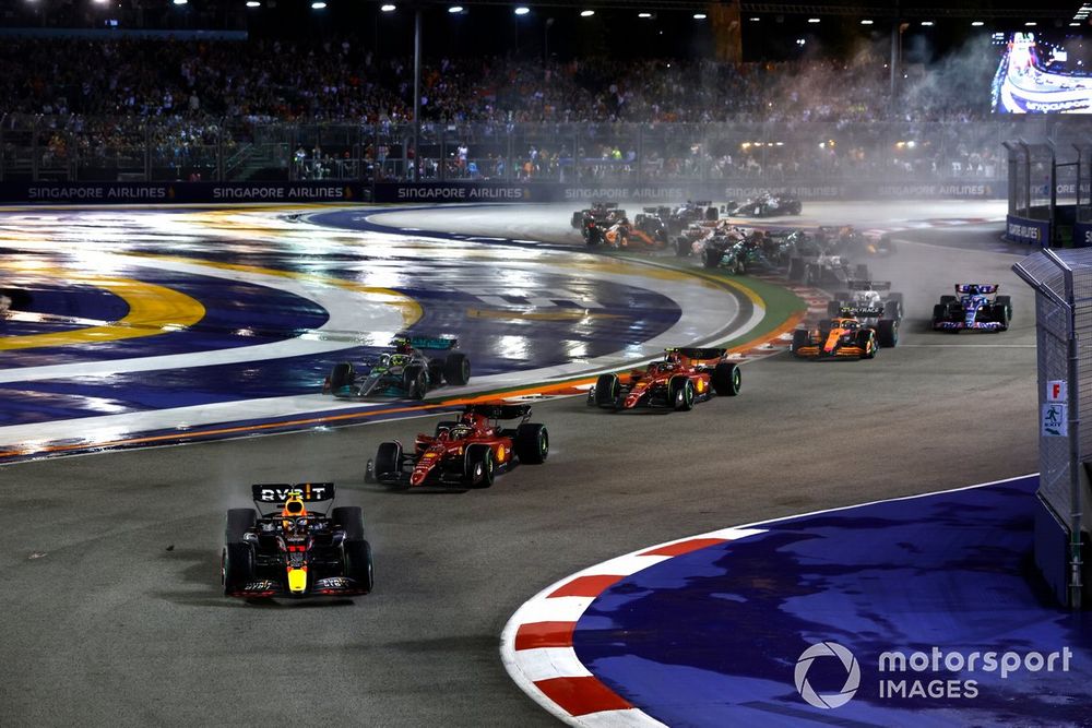 Classement des pilotes du Grand Prix de Singapour 2022