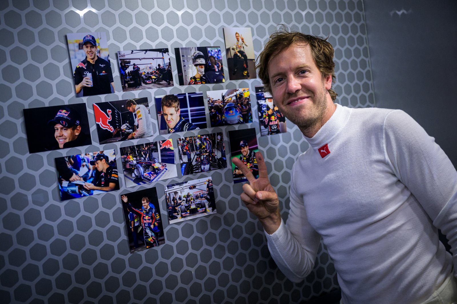 Sebastian Vettel au Nürburgring lors du Red Bull Formula Nürburgring 2023