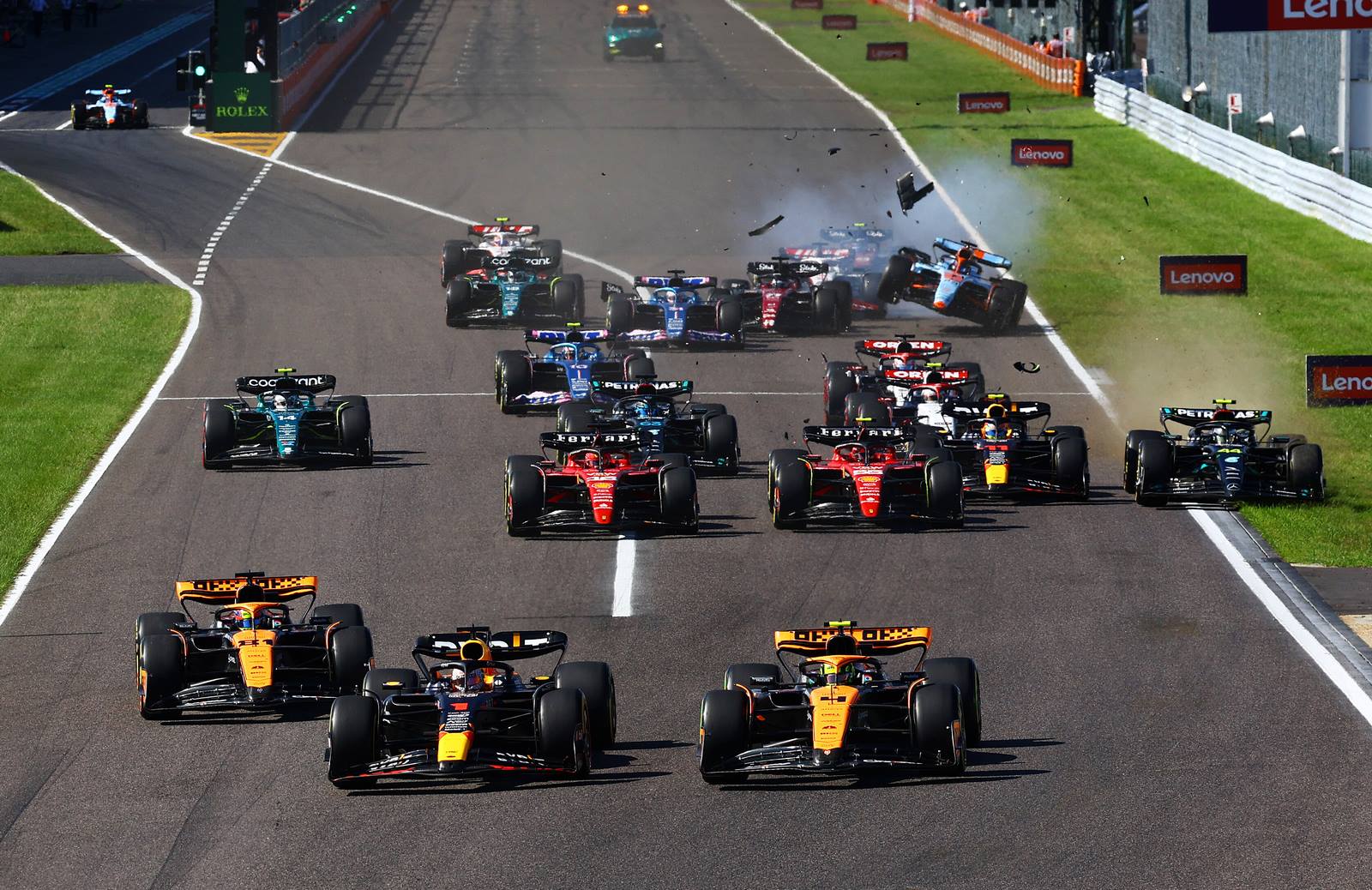 Le départ du Grand Prix du Japon 2023
